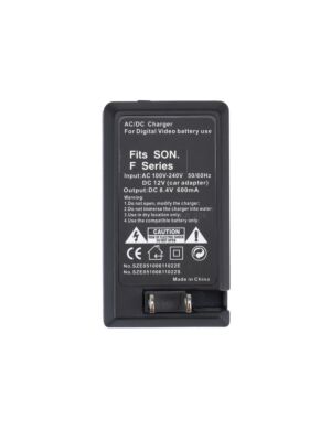 Impact-oplader voor Sony NP-F960-batterijen