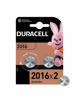 Duracell Specialized Lithium CR2016N-batterijen, 2 stuks