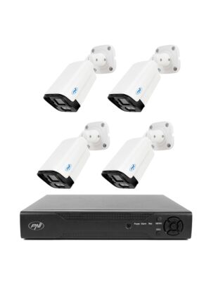NVR PNI House IP716 videobewakingspakket en 4 PNI IP125 camera's met IP, 5MP