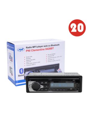 Bass met 20 stuks PNI auto MP3-speler radio