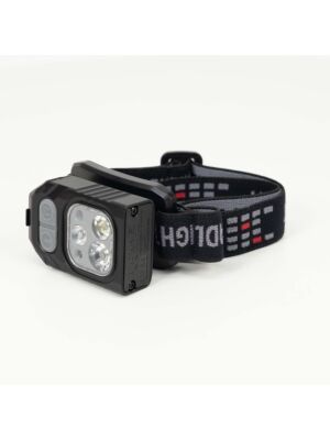 Aluminium PNI Adventure F76S 1100lm led hoofdlamp met batterij