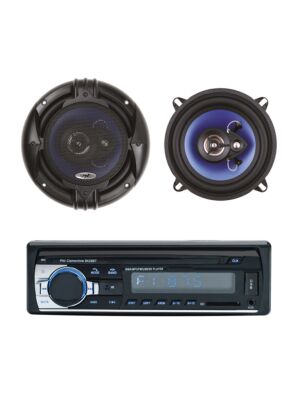 Pakket Radio MP3-autospeler PNI Clementine 8428BT 4x45w + Coaxiale autoluidsprekers PNI HiFi650