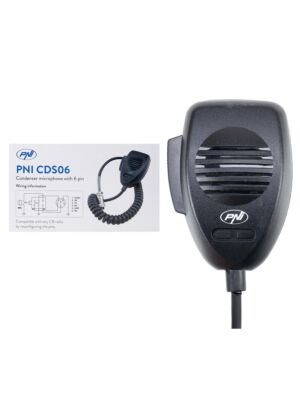 6-pins condensator type PNI CDS06 microfoon
