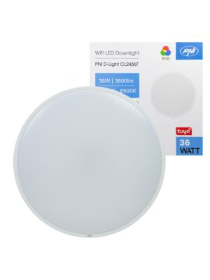 PNI D-Light CL2436T Wi-Fi LED plafondlamp, Tuya, RGB