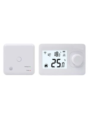 PNI CT61S draadloze thermostaat voor verwarmingssystemen, verlicht display, dagprogramma's