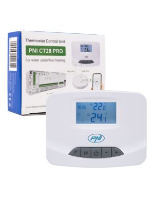 Thermostaatunit PNI CT28 PRO draadloos, met WiFi