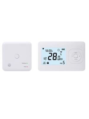 PNI CT62S draadloze thermostaat voor het verwarmen van installaties, verlicht display, dagprogramma's