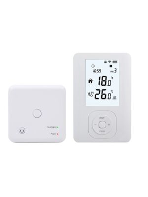 Draadloze thermostaat PNI CT63S voor verwarmingssystemen, verlicht display, dagprogramma's