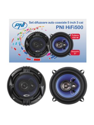 Coaxiale autoluidsprekers PNI HiFi500, 100W