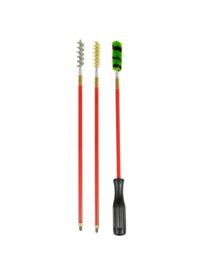 PNI Hunting H12 pistoolreinigingsset met 3 meegeleverde borstels voor 12 gauge pistolen