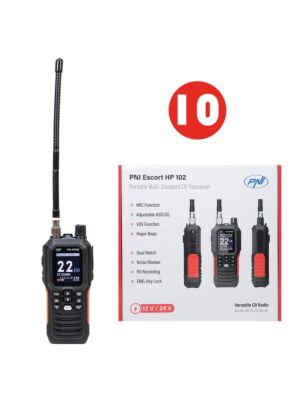 Doos met 10 pcs Draagbaar CB Radiostation PNI Escort HP 102
