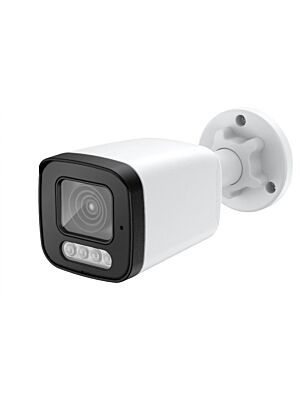 Videobewakingscamera PNI IP515J POE, rond 5MP, 2,8 mm, voor buiten, wit