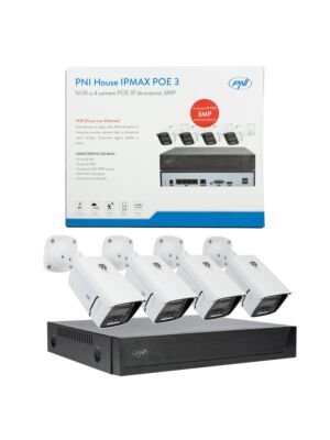 PNI House IPMAX POE 3 videobewakingskit