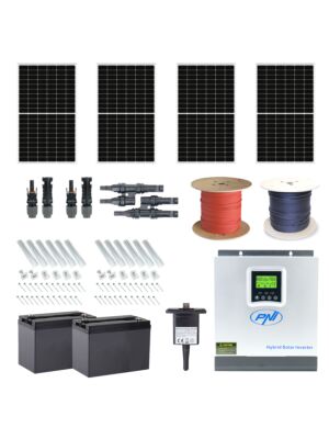 Fotovoltaïsche kit met 4 panelen 370W
