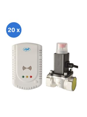 PNI GD-01 gassensorkit en PNI V-02 magneetventiel