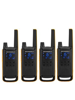 Draagbaar PMR-radiostation Motorola TALKABOUT T82 Extreme Quad-set met 4 stks