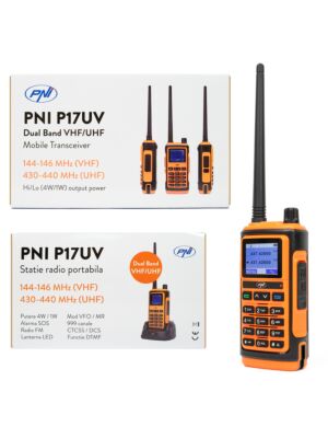 Draagbaar VHF/UHF-radiostation PNI P17UV