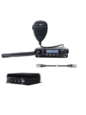 CB-radiostationpakket PNI Escort HP 6500 PRO, ASQ, VOX, NRC + RX-TX KL203P versterker, AM-FM-SSB, 100W, 12V en kabel