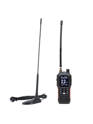 PNI Escort HP 102 Multi-standaard draagbaar CB-radiostation, 4W, 12V-24V, AM-FM met PNI Extra 45 CB-antenne met magneet