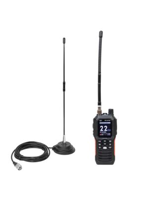 PNI Escort HP 102 Multi Standard Portable CB Radio Station Package, 4W, 12V-24V, AM-FM met PNI Extra 40 CB antenne met magneten