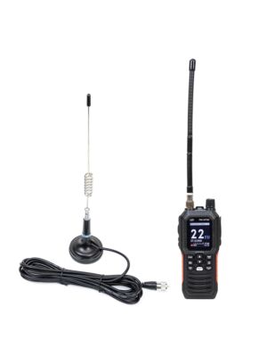 PNI Escort HP 102 Multi Standard Portable CB Radio Station Package, 4W, 12V-24V, AM-FM met PNI ML29 CB-antenne met magneet