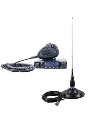 CB PNI Escort radiostation HP 6500 ASQ + CB PNI ML145 antenne met magneet