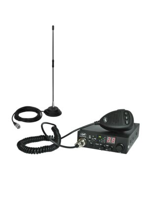 CB PNI ESCORT HP 8024 ASQ radiostation-set + CB PNI Extra 40-antenne