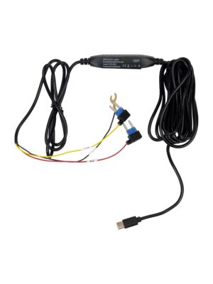 PNI-voedingskabel voor auto-DVR's, ingang 12V/24V, uitgang 5V 2,5A