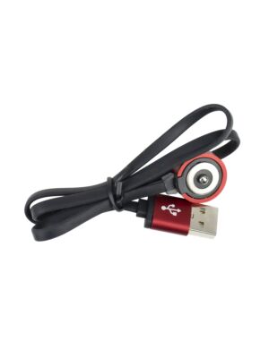 USB-kabel voor het opladen van PNI Adventure F75-zaklampen, met magneetcontact, lengte 50 cm