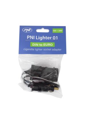 DIN-adapter naar EURO PNI Aansteker 01 sigarettenaansteker met verlengkabel