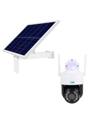 PNI House IP575 draadloze videobewakingscamera-pakket en PNI fotovoltaïsch zonnepaneel PSF6020A