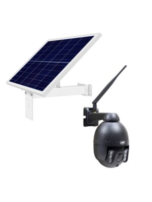 PNI IP655B Wireless Video Surveillance Camera Kit en PNI Fotovoltaïsch Zonnepaneel PSF6020A
