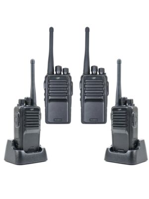 Kit van 4 PNI draagbare radiostations