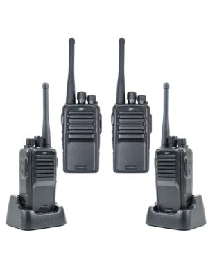 Kit van 4 PNI draagbare radiostations