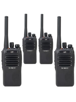 Kit van 4 PNI PMR draagbare radiostations