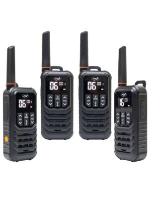 Kit van 4 PNI draagbare radiostations