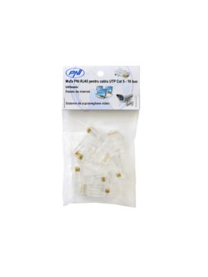 PNI RJ45-stekker voor Cat 5 UTP-kabelset 10 st