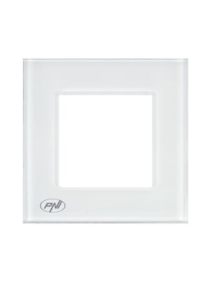 PNI RM101W eenvoudig glazen frame voor PNI-stopcontacten