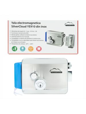 Yala elektromagnetische SilverCloud YE910, 12V