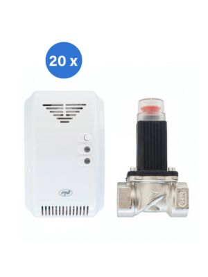 PNI Safe House 200 gasdetector en magneetventielset