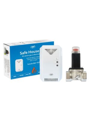 PNI Safe House 200 3/4 inch gasdetector en magneetventielset
