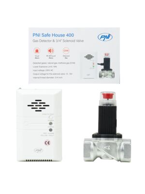 Gassensor en magneetventielset