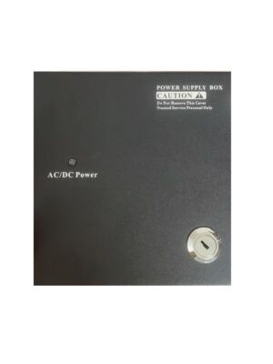 CCTV-voeding PNI STC52 12V, 5A, 60W, 4 uitgangen, in metalen doos