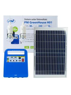 Fotovoltaïsch systeem op zonne-energie PNI GreenHouse H01