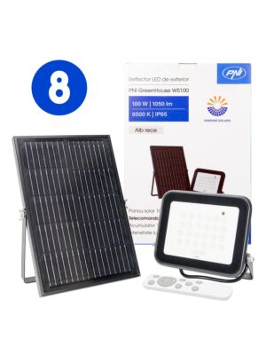 Bax met 8 stuks LED-reflectoren PNI GreenHouse WS100