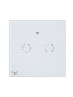 Intelligente PNI SmartHome WS202 dubbele lichtschakelaar voor internetbediening