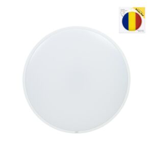 PNI D-Light CL2436T Wi-Fi LED-plafondlamp, RGBW, 36W, dimbaar, inclusief zelfklevende Pad Flag.