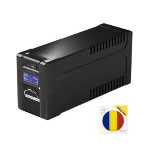 SilverCloud SafePC 650AVR UPS-pakket, 360W vermogen en Sticky Pad Flag inbegrepen