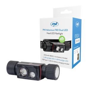 PNI Adventure F80 Dual LED-koplamp