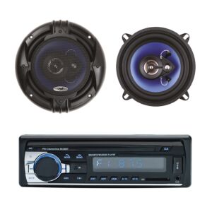 Pakket Radio MP3-autospeler PNI Clementine 8428BT 4x45w + Coaxiale autoluidsprekers PNI HiFi650